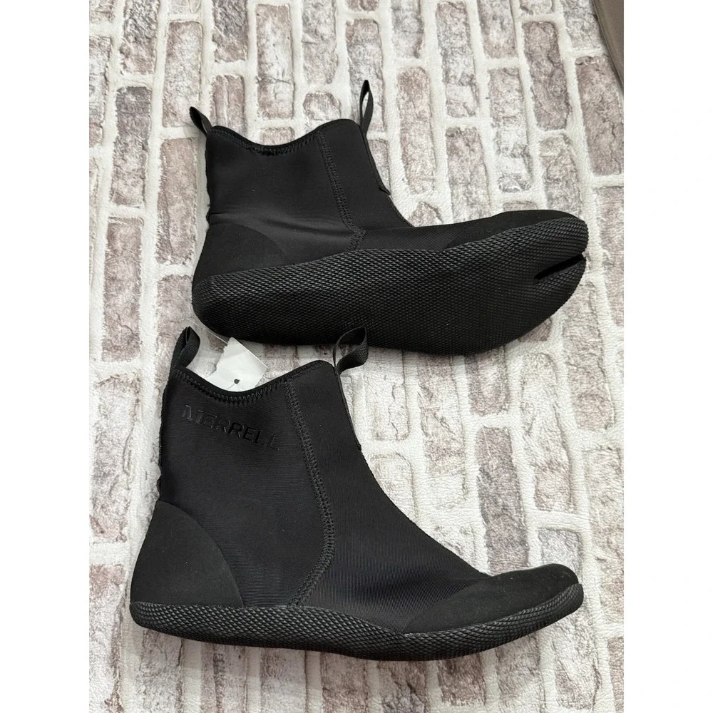Merrell 1TRL Black Hydro Moc AT SS Mid Boots Men's Size 7 Women's 9 New‎
